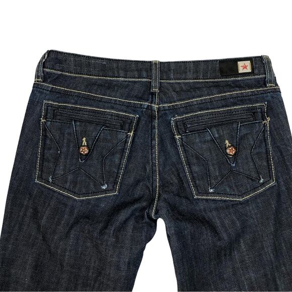 Peoples Liberation Womens Tanya Skinny Bermuda Shorts Size 26 Dark Wash Denim. - Picture 8 of 9